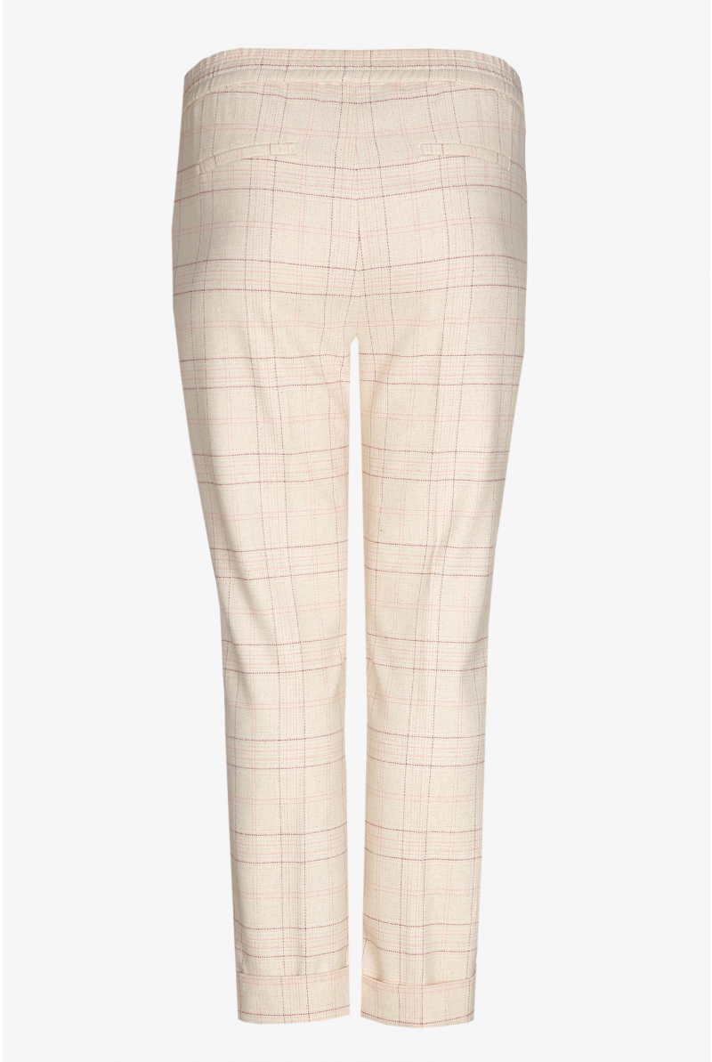 Pantalon à carreaux