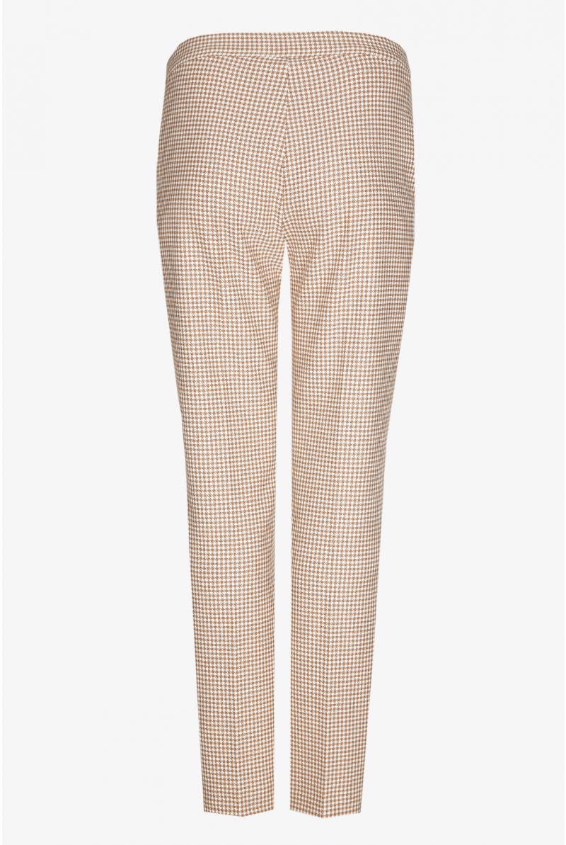 Pantalon à jambes étroites avec motif