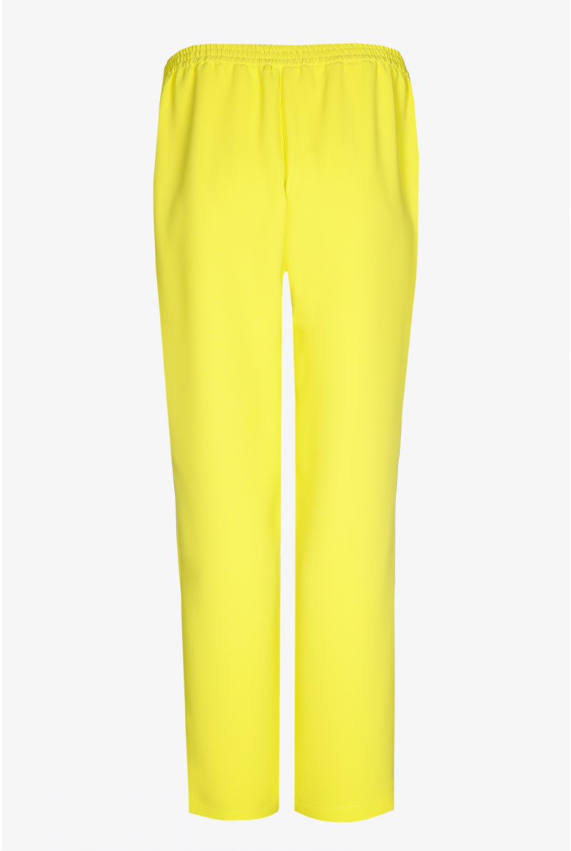 Anschmiegsame Hose mit weitem Bein