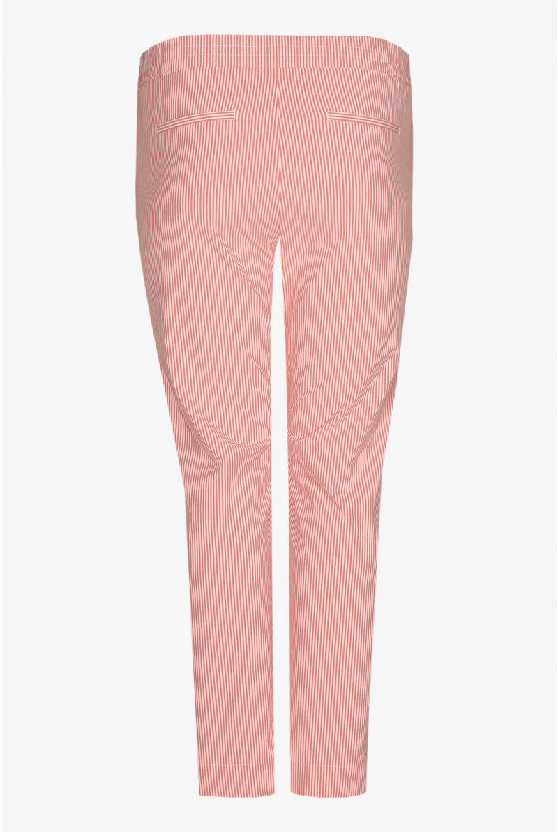 Striped summer trousers