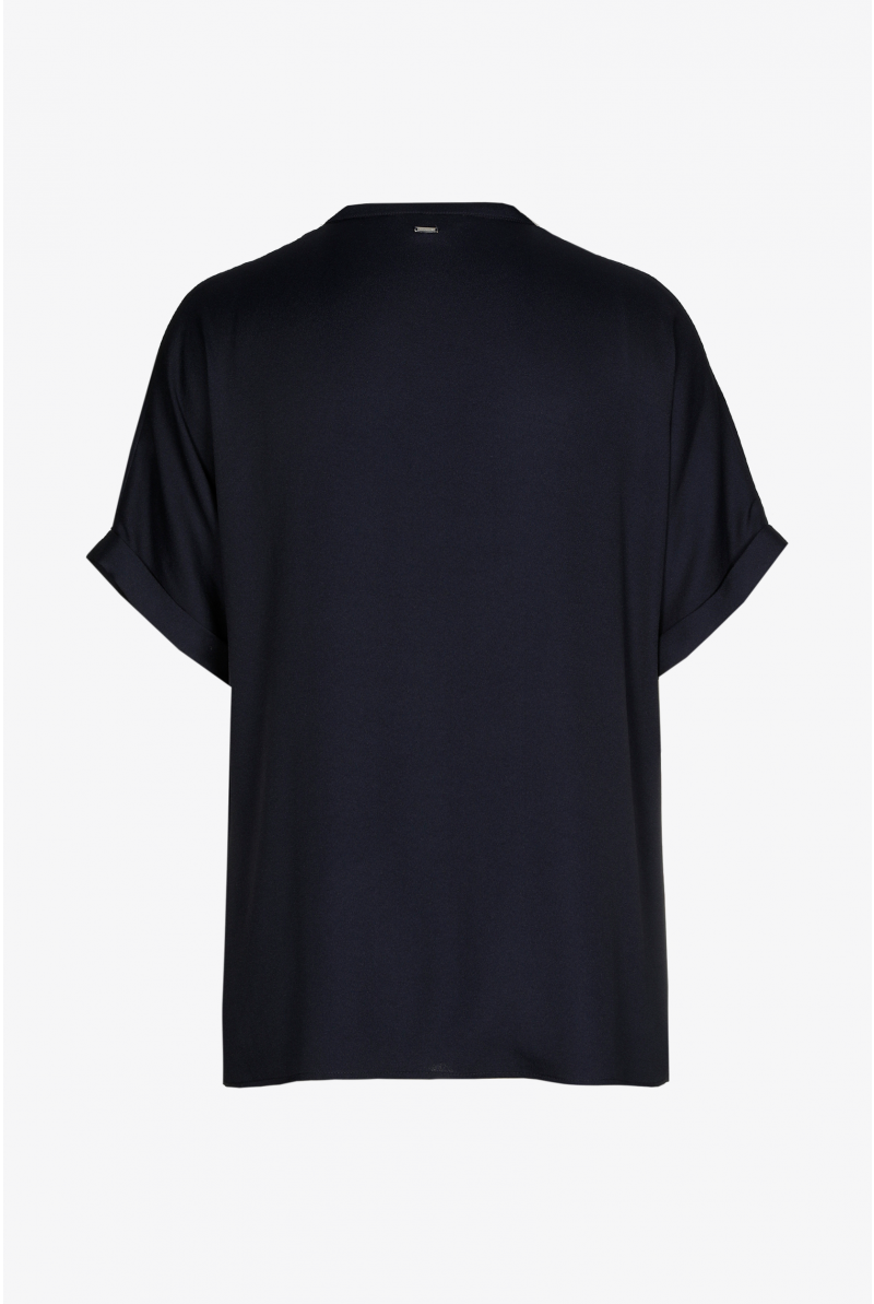 Elegante blouse met V-hals