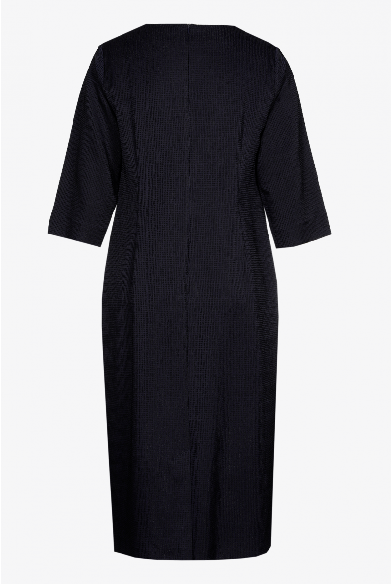 Robe ajustée à manches courtes
