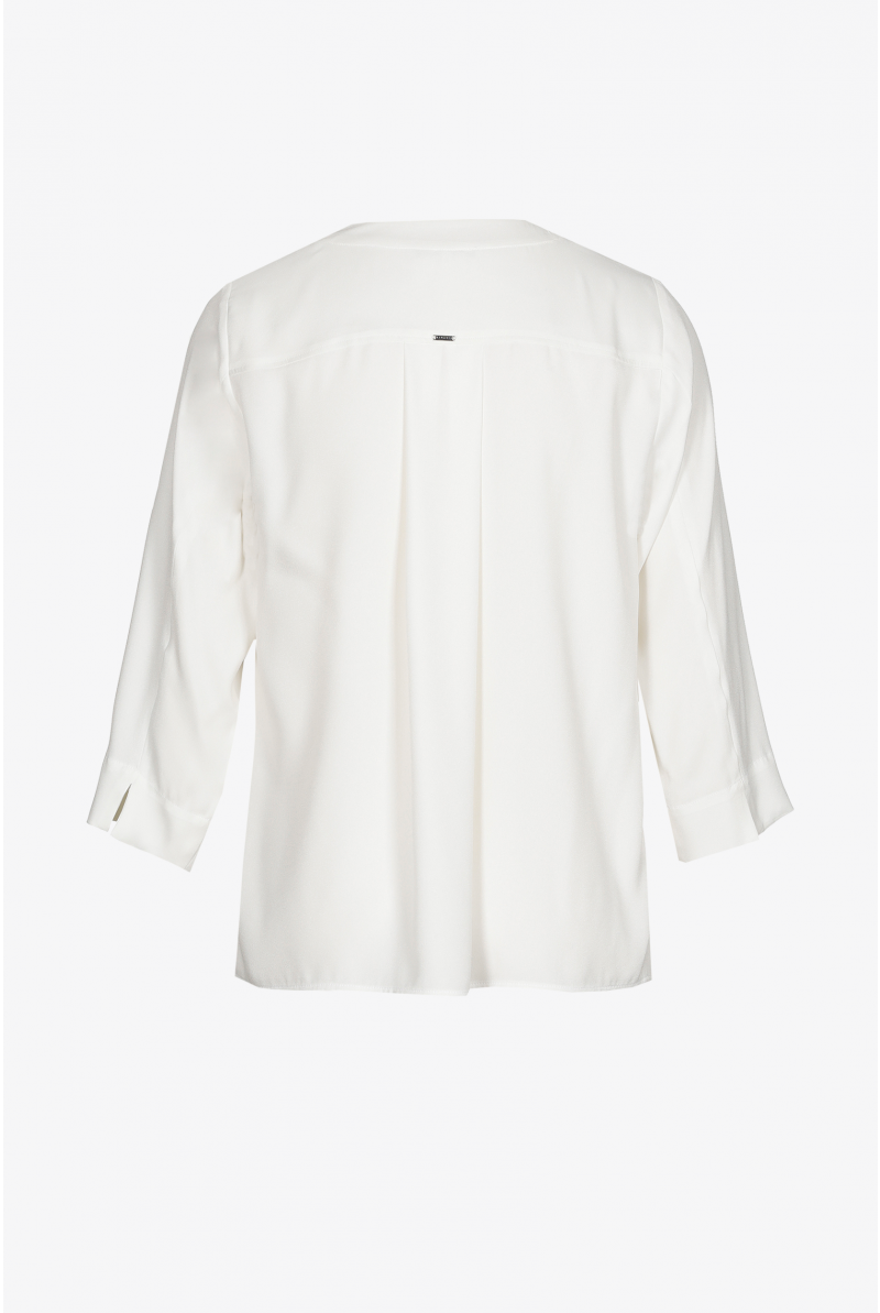Blouse fluide à encolure en V