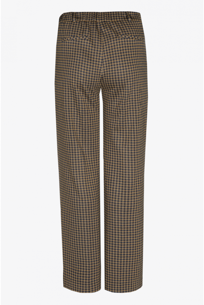 Geklede broek met 3 kleuren