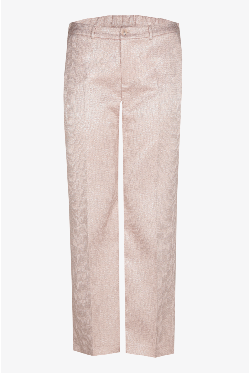 Smart trousers with subtle lurex