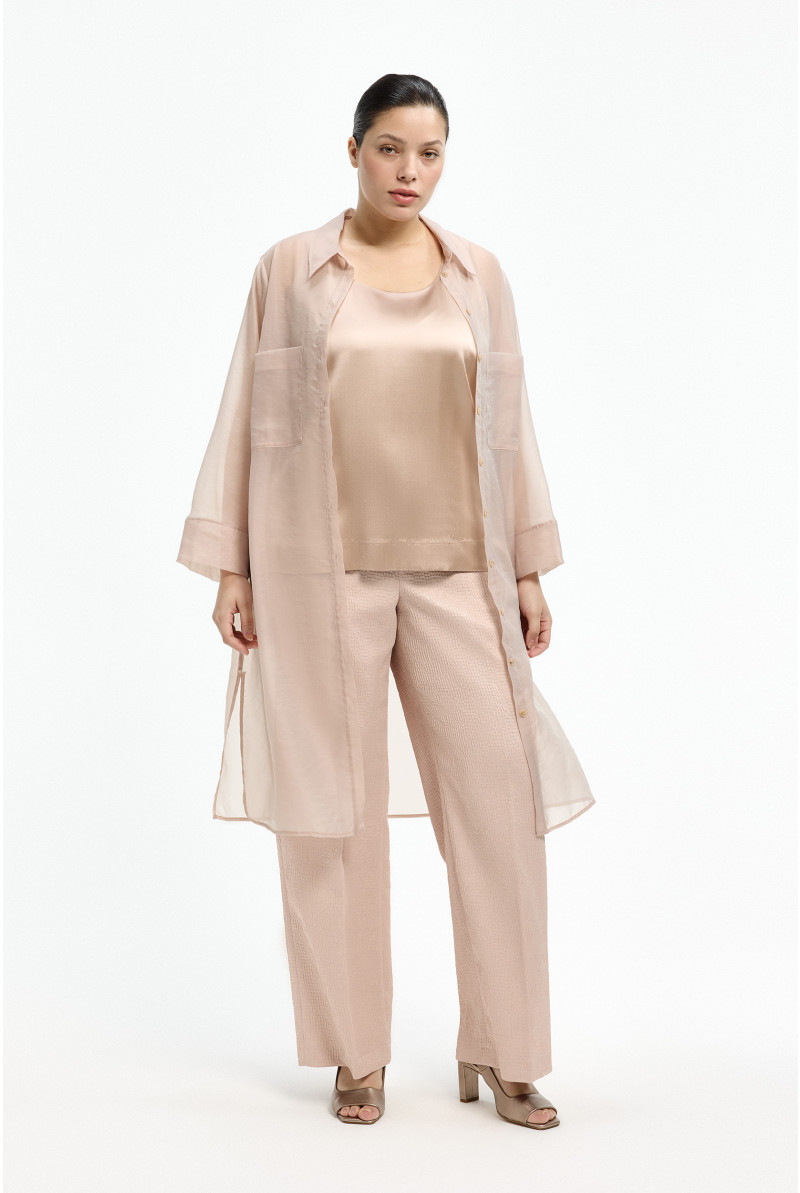 Smart trousers with subtle lurex