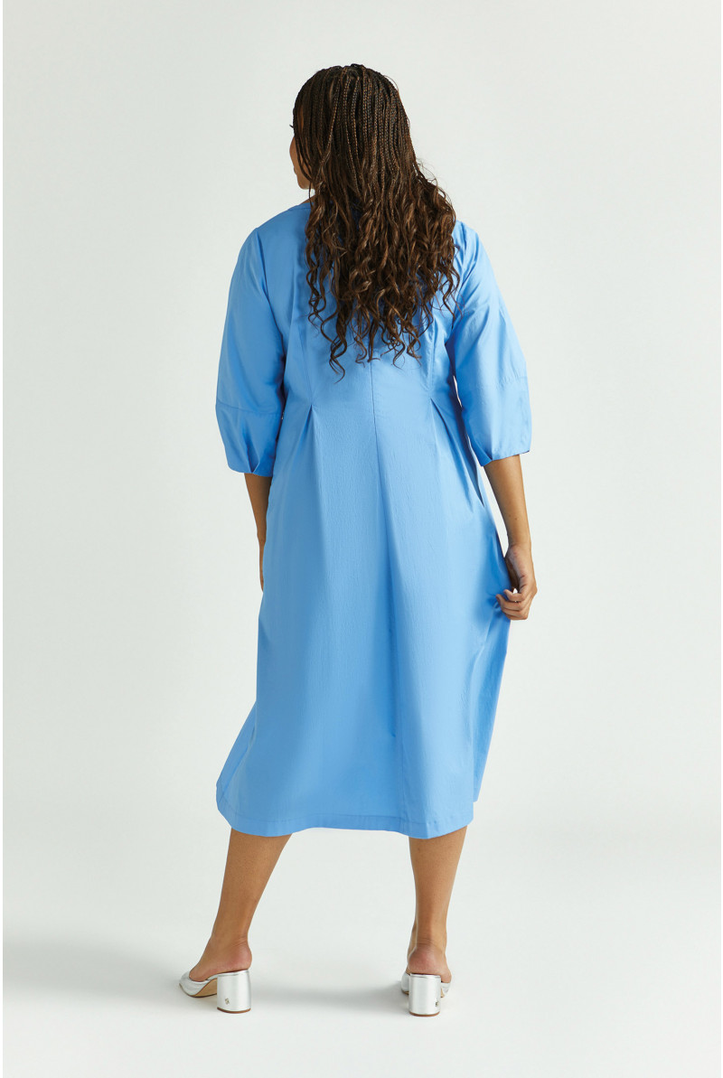 Robe longue en coton