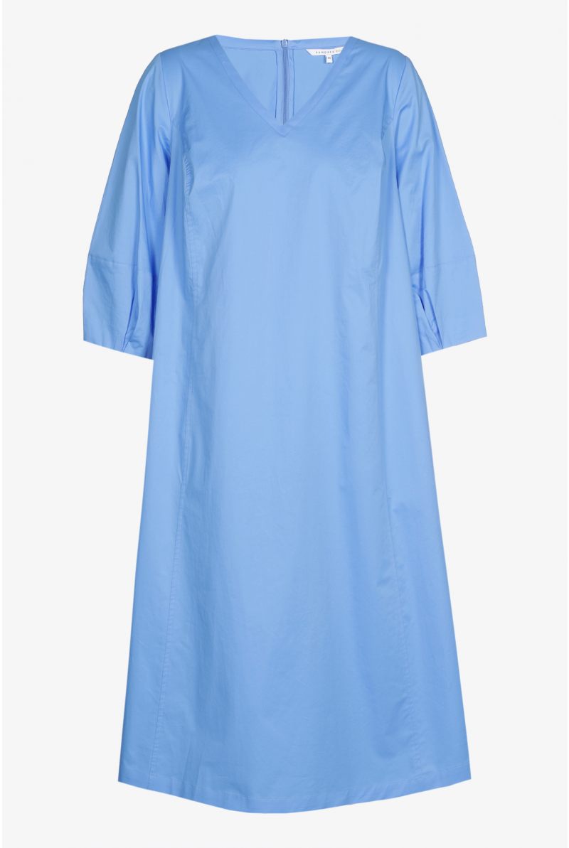 Robe longue en coton