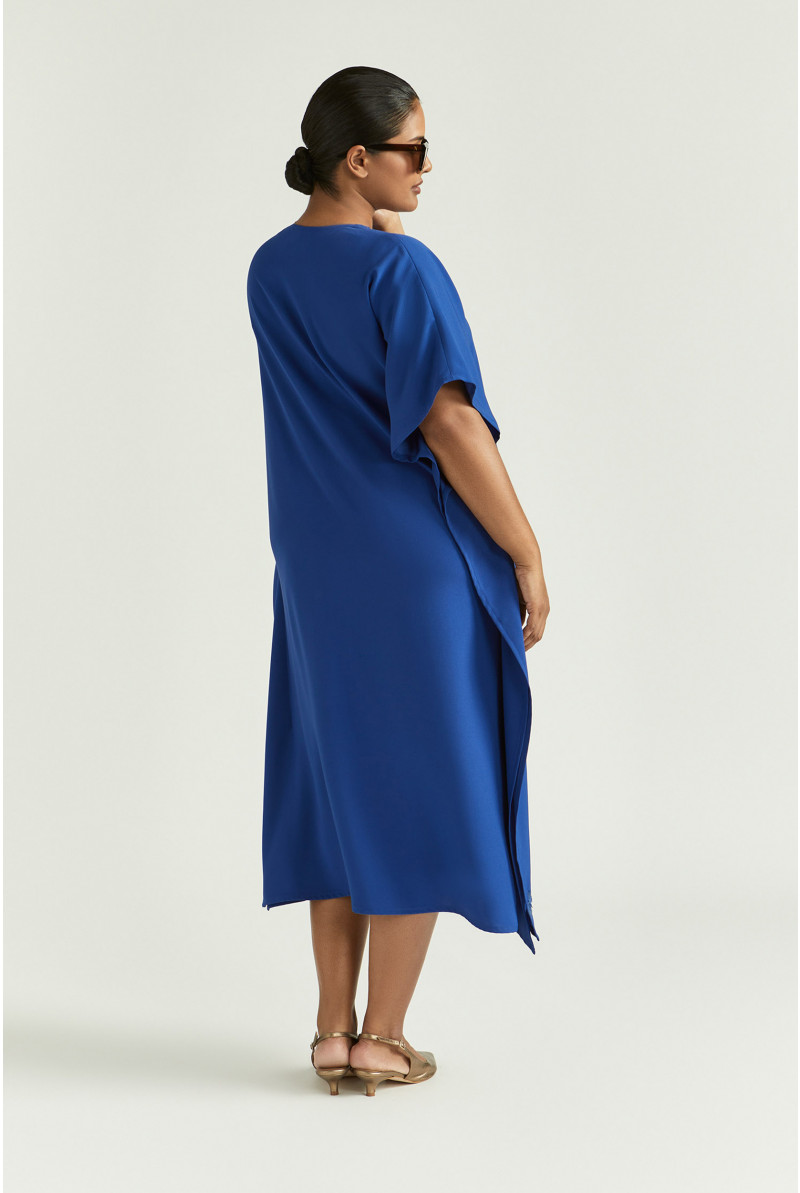 Robe caftan à encolure en V