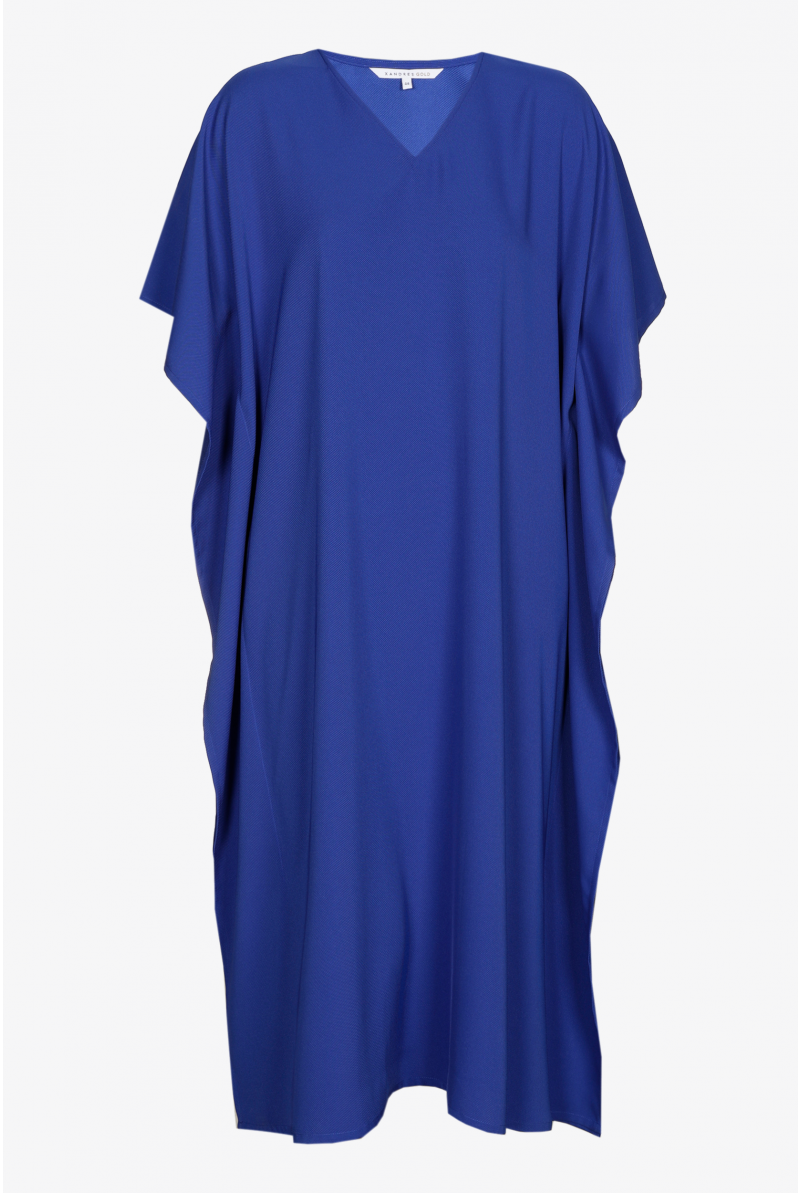 Robe caftan à encolure en V