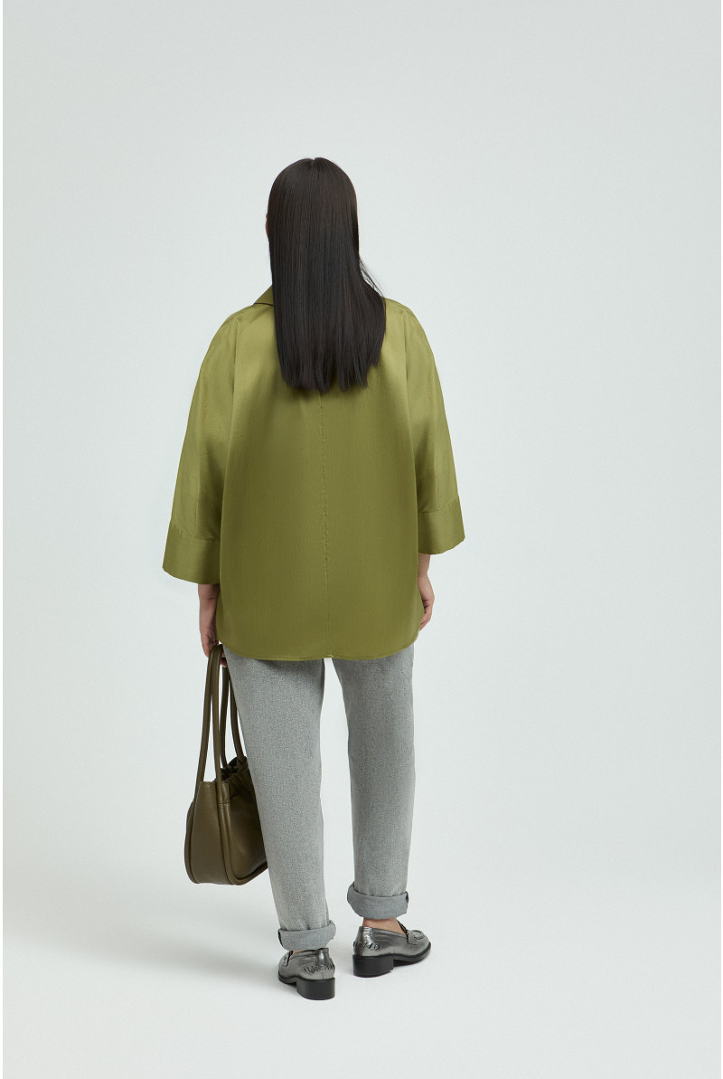 Lange hemdblouse