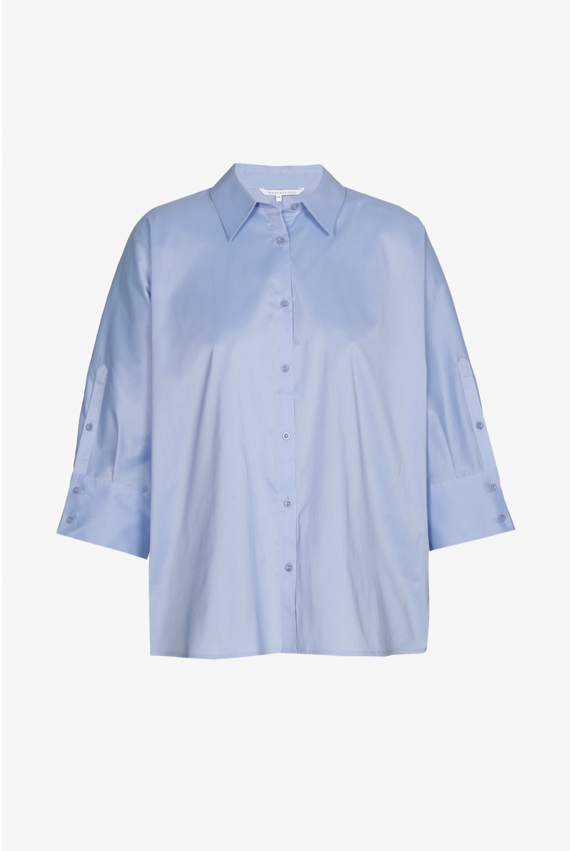 Lange hemdblouse