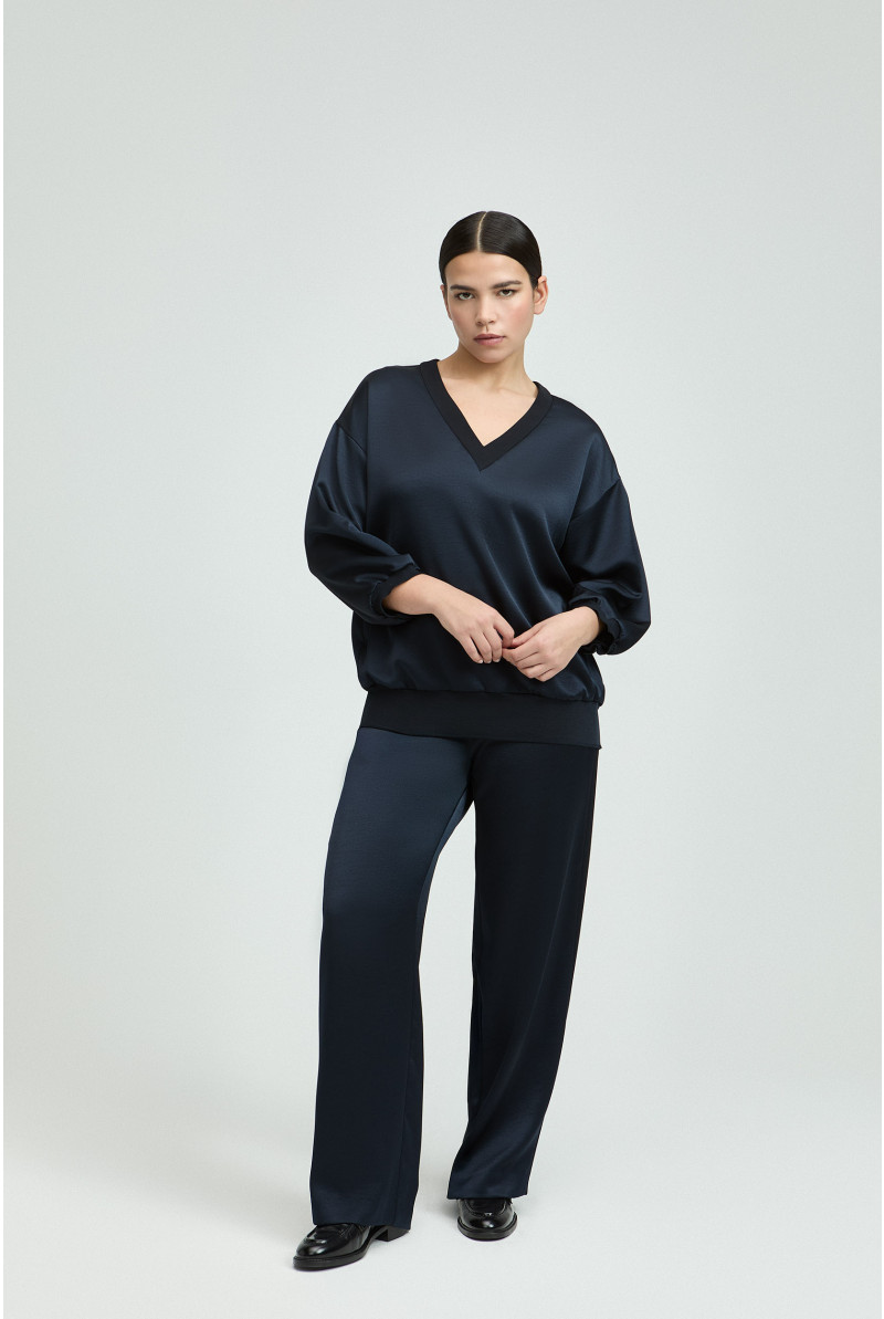 Blouse met lange mouwen