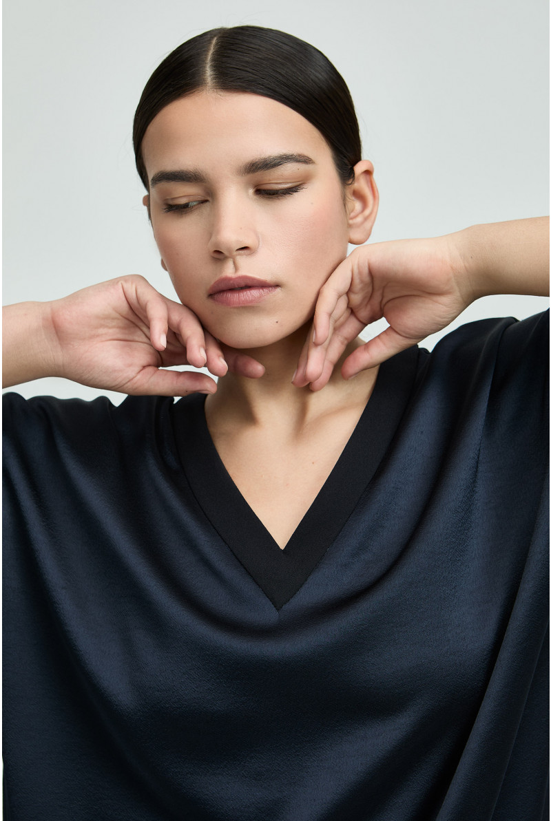 Blouse met lange mouwen