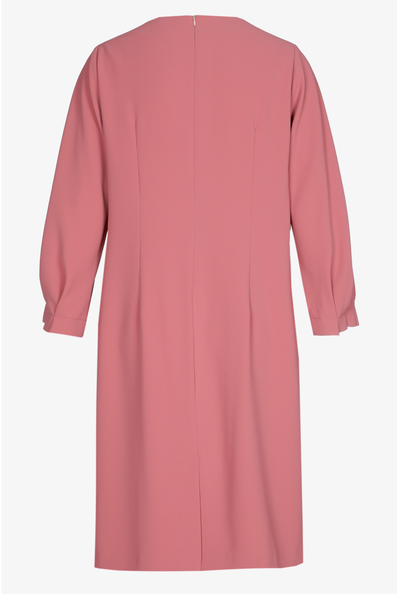 Kleid mit eleganter Faltenpartie