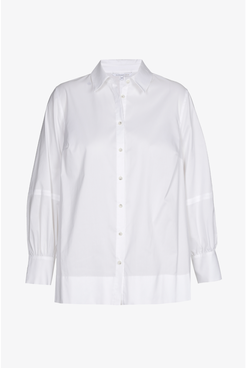 Tuniekblouse met wijde mouwen