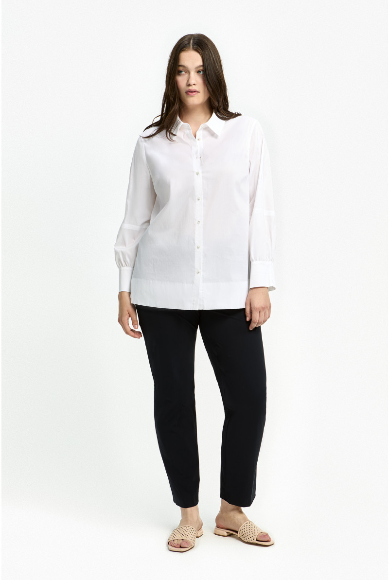 Tuniekblouse met wijde mouwen