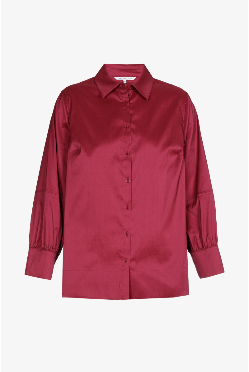 Tuniekblouse met wijde mouwen