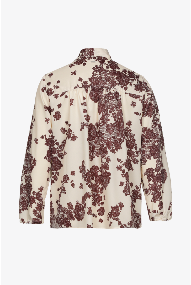 Blouse met striklint