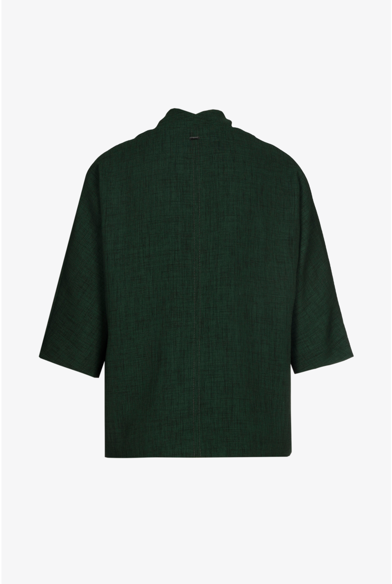 Blouse in crêpestof