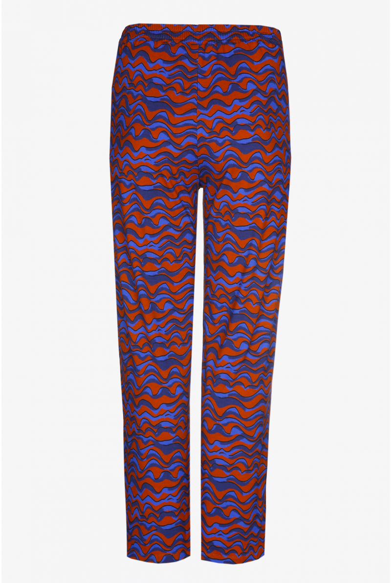 Hose mit originellem Muster