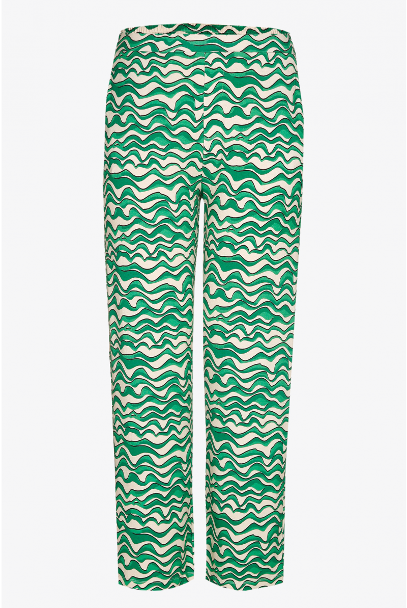 Trousers with original print