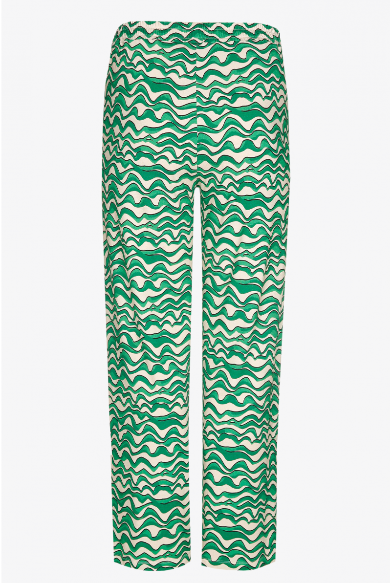 Trousers with original print