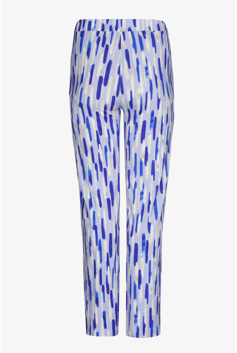 Pantalon avec imprimé aquarelle conçu en interne