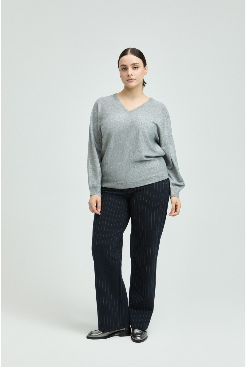 Elegante Nadelstreifenhose 