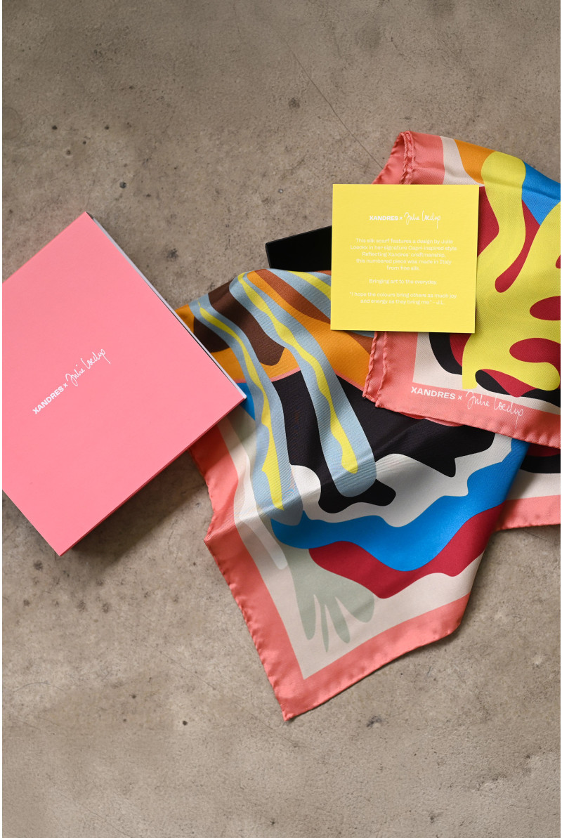 Limited edition zijden sjaal