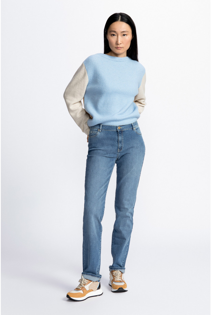 Blaue Jeans, slim fit