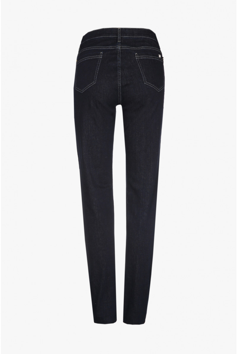 Donkerblauwe skinny jeans