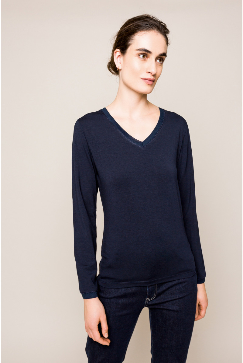 Donkerblauwe skinny jeans