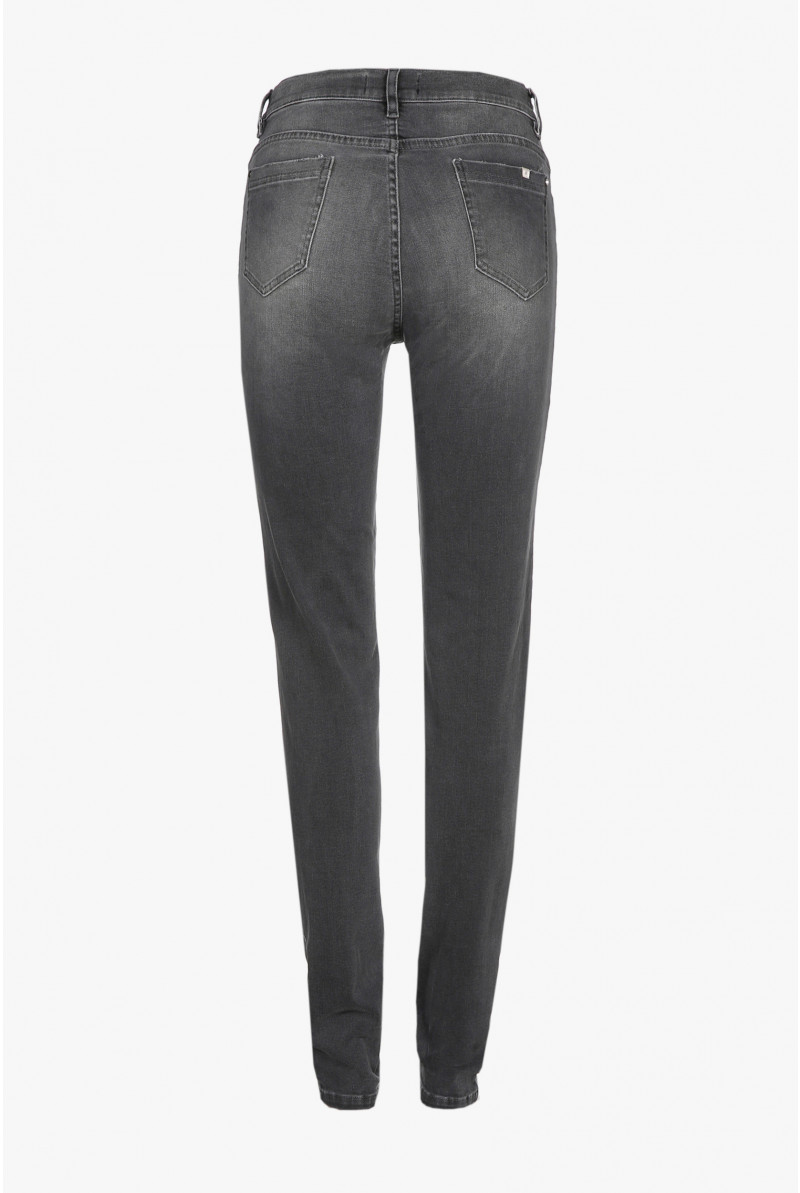 Jean moulant gris