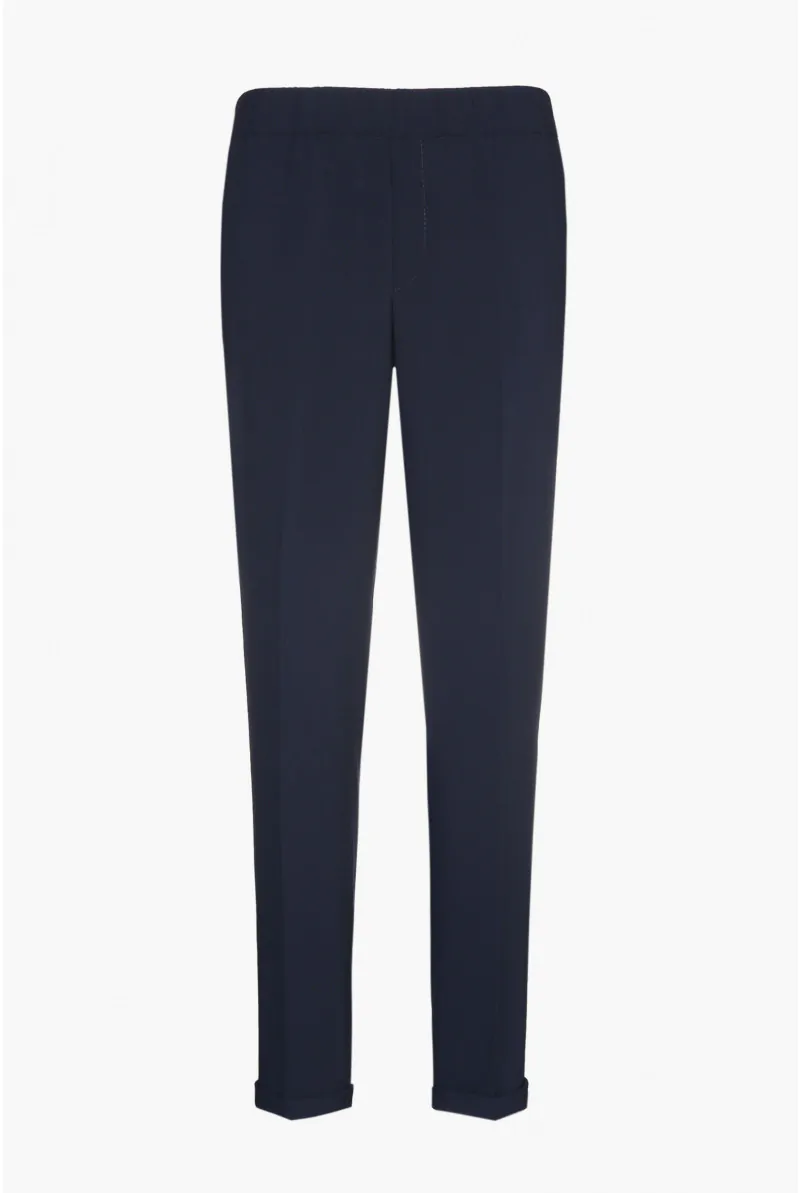 xandres Pantalon bleu marine habillé ESS025-01-8800