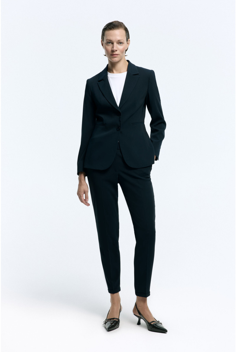 Pantalon bleu marine habillé