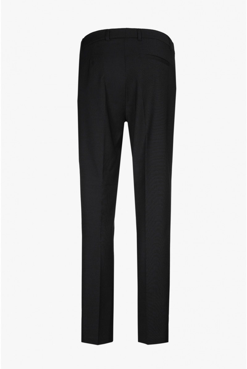 Chino en laine noir