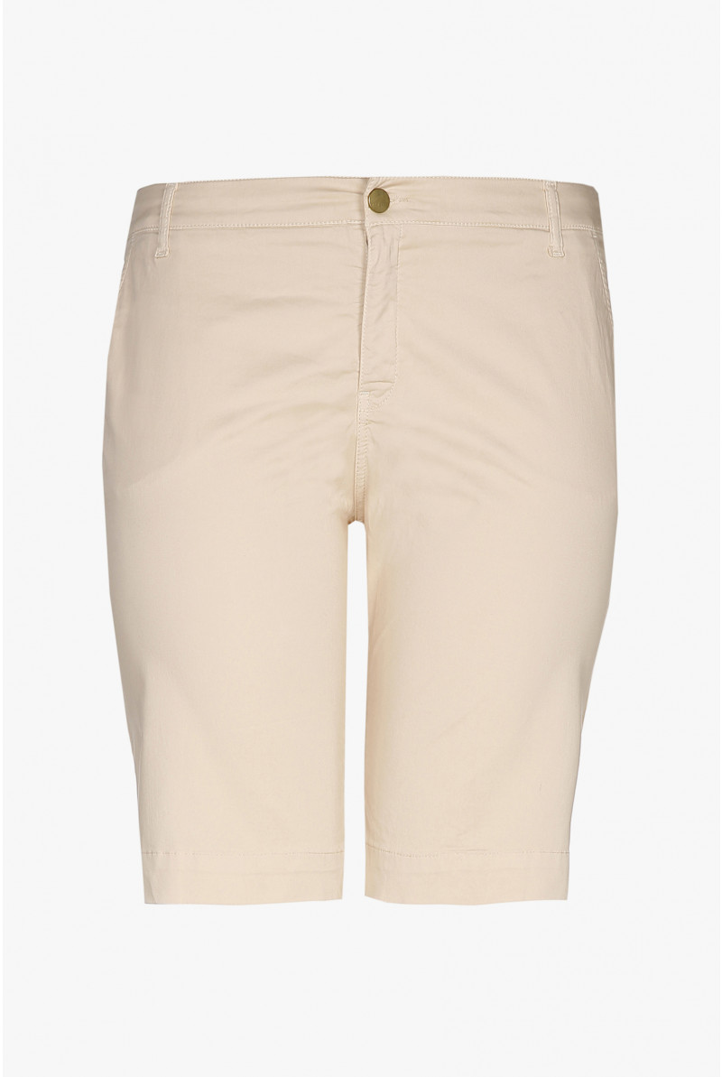 Beige women's shorts