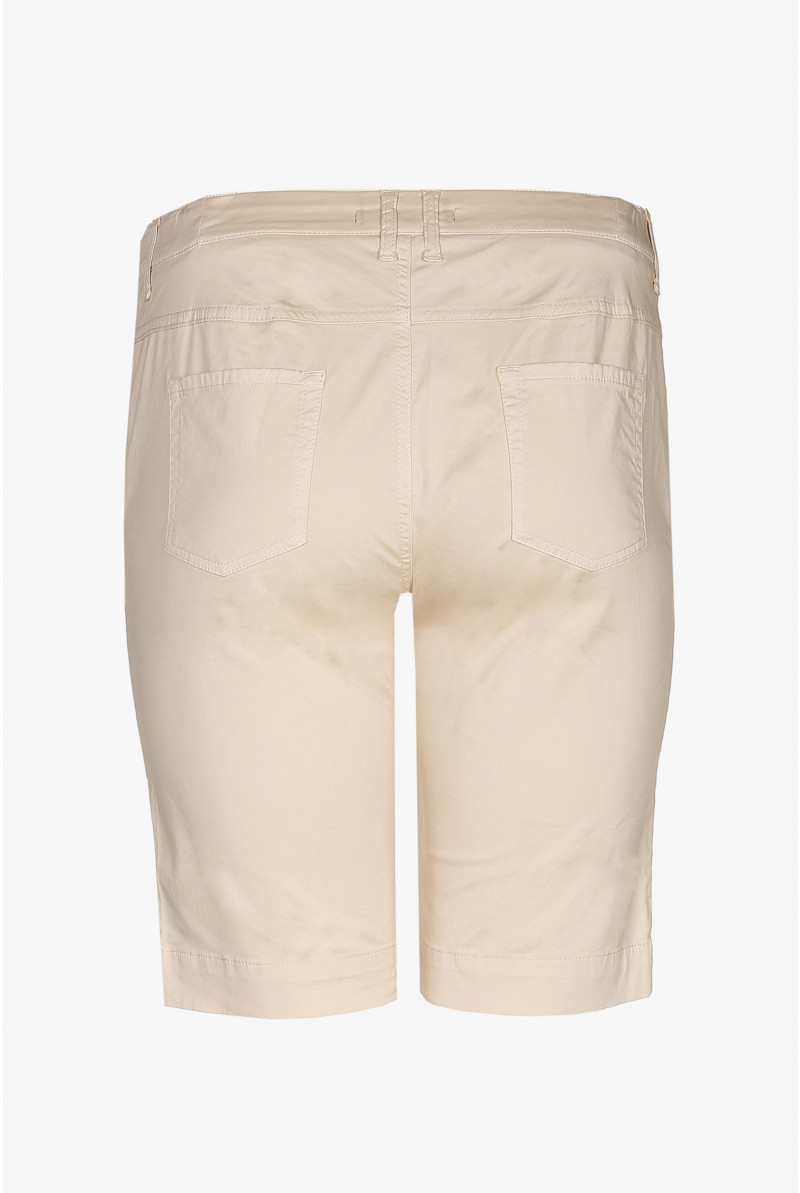 Beige women's shorts