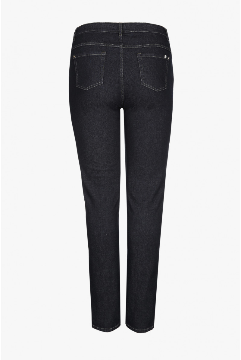Dunkelblaue Jeans, slim fit