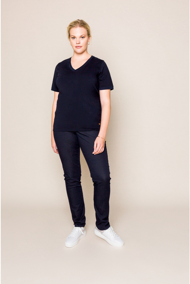 Dunkelblaue Jeans, slim fit