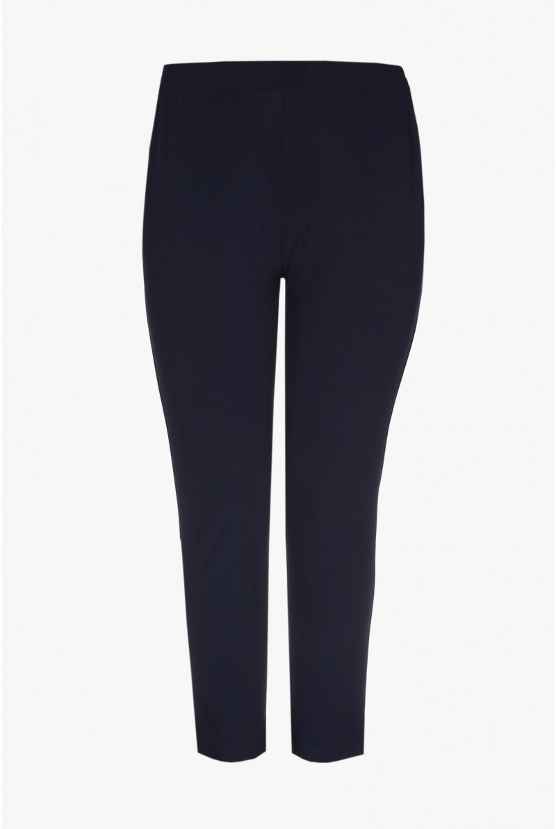 Navy-blue comfortable trousers