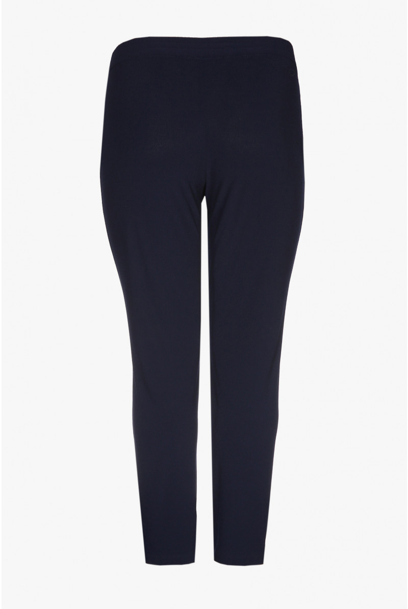 Navy-blue comfortable trousers