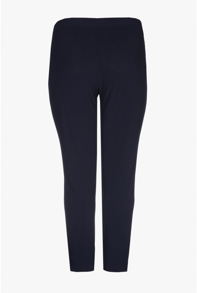 Navyblauwe comfortabele broek