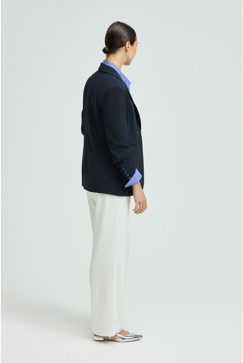 Witte losse broek