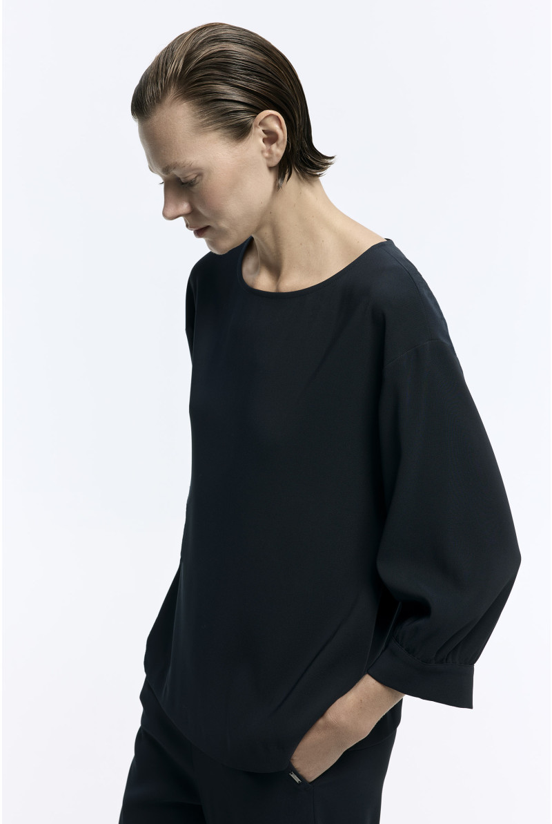 Blouse met losse mouwen