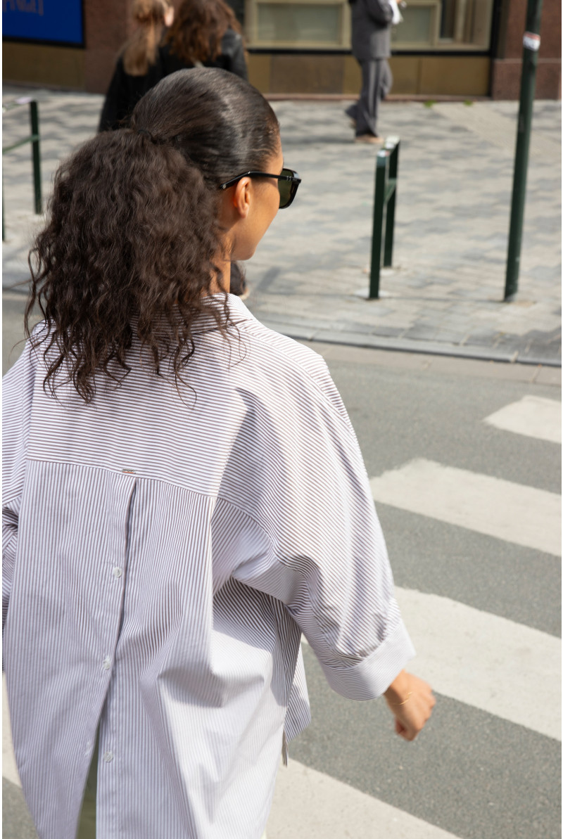 Blouse à rayures