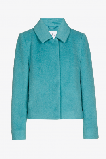 Kurze Jacke mit Eingrifftaschen