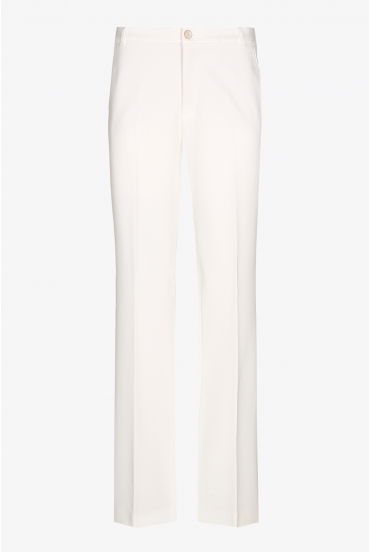 Trousers with straight legs