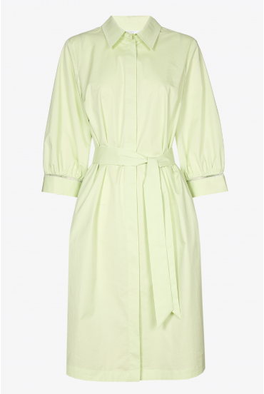 Half-length shirt dress